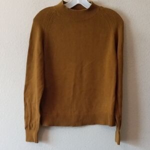 Everlane Women's Crew Neck Sweater in Mustard
